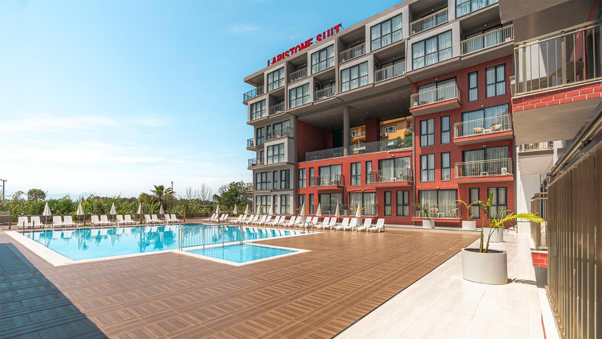 Laristone Suite Spa Hotel Aksu  Exteriör bild